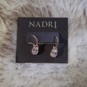 Nadri CZ earrings